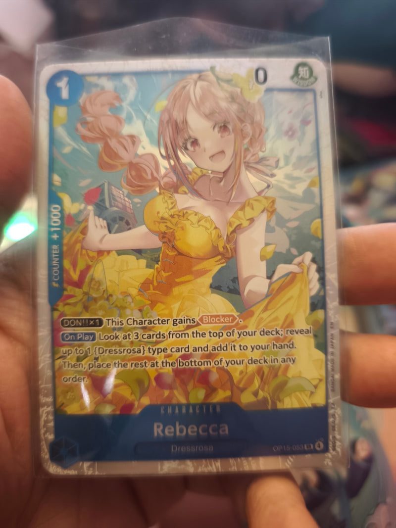 Rebecca () SR Adventure on Kami's Island OP15-053 NM