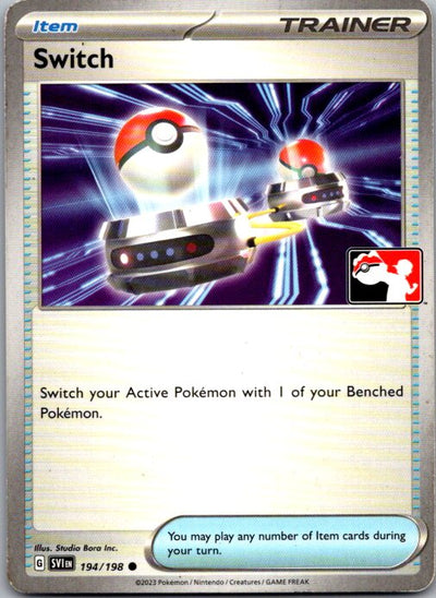 Switch Common Prize Pack Series Cards 194/198 NM