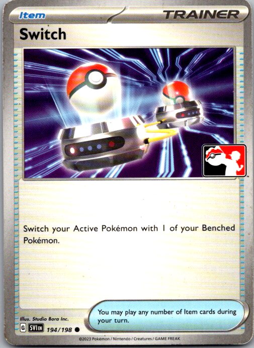Switch Common Prize Pack Series Cards 194/198 NM