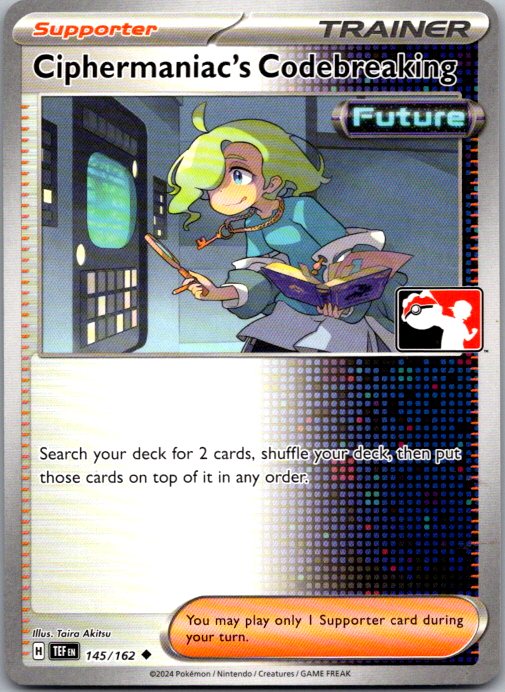 Ciphermaniac's Codebreaking Uncommon Prize Pack Series Cards 145/162 NM