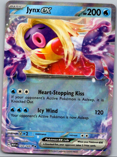 Jynx ex Double Rare SV: Scarlet & Violet 151 124/165 NM