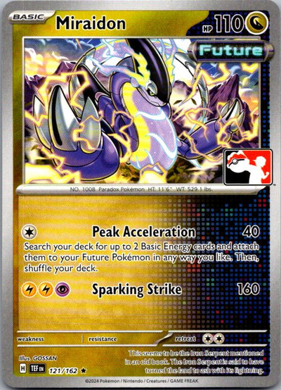 Miraidon Rare Prize Pack Series Cards 121/162 NM