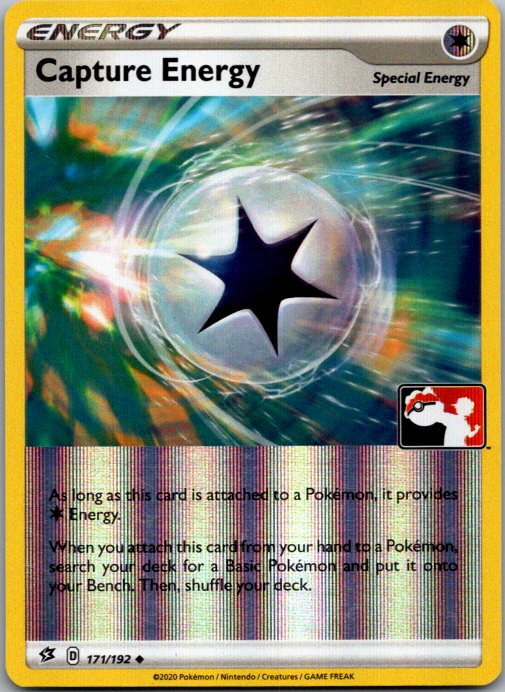 Holo Capture Energy Uncommon Prize Pack Series Cards 171/192 NM