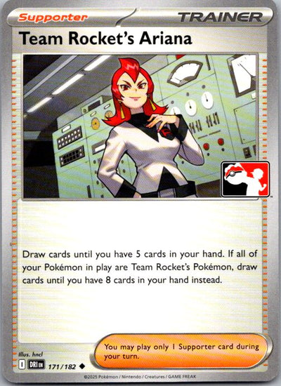 Team Rocket's Ariana Uncommon Prize Pack Series Cards 171/182 NM