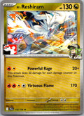 N's Reshiram Rare Prize Pack Series Cards 116/159 NM