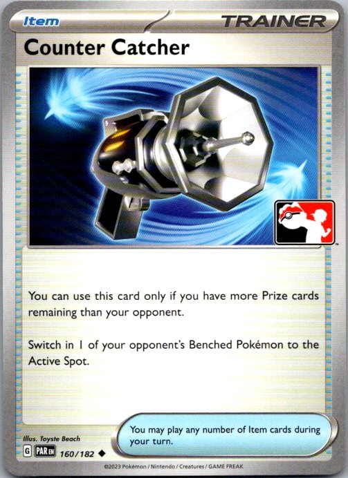 Counter Catcher Uncommon Prize Pack Series Cards 160/182 NM