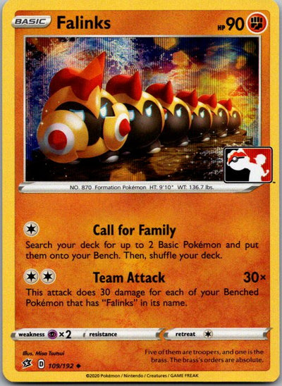 Holo Falinks Uncommon Prize Pack Series Cards 109/192 NM